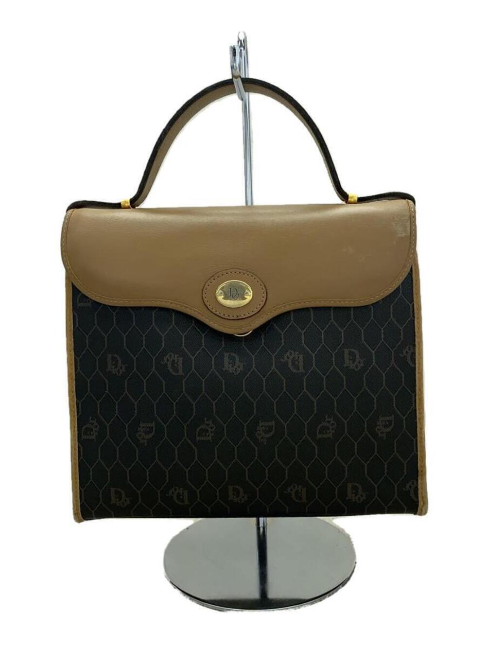 Christian Dior Handbag Brown All over